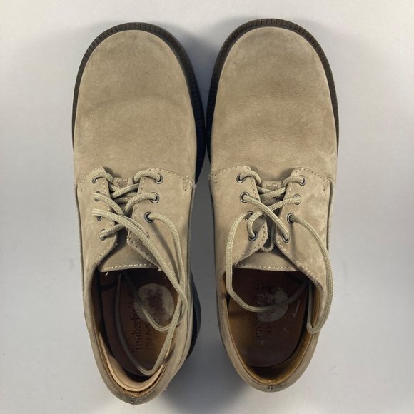 Timberland Other - Timberland Mens Oxford lace up tan Dress Shoes 7